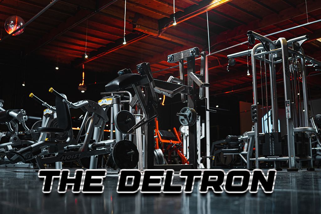The Deltron machine in the main training hall